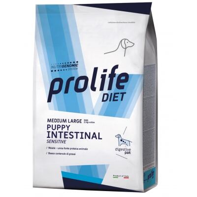 Alimento completo dietetico per il cane adulto di taglia media e grande formulato per la compensazione della cattiva digestione, riduzione dei disturbi dell&rsquo;assorbimento intestinale e supporto al metabolismo dei lipidi in caso di iperlipidemia.
