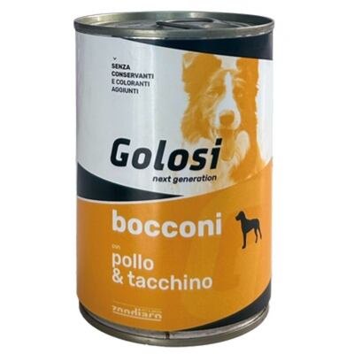 Alimento completo ricco in Quaglia Fresca e Coniglio Fresco con Mele per il cane adulto
